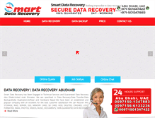 Tablet Screenshot of datarecoveryad.com